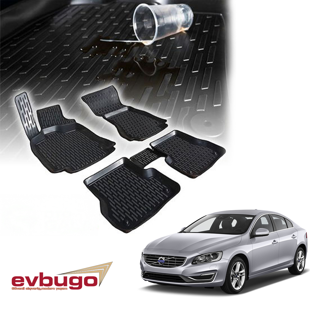 3D PASPAS SİYAH VOLVO S60 2010-2018